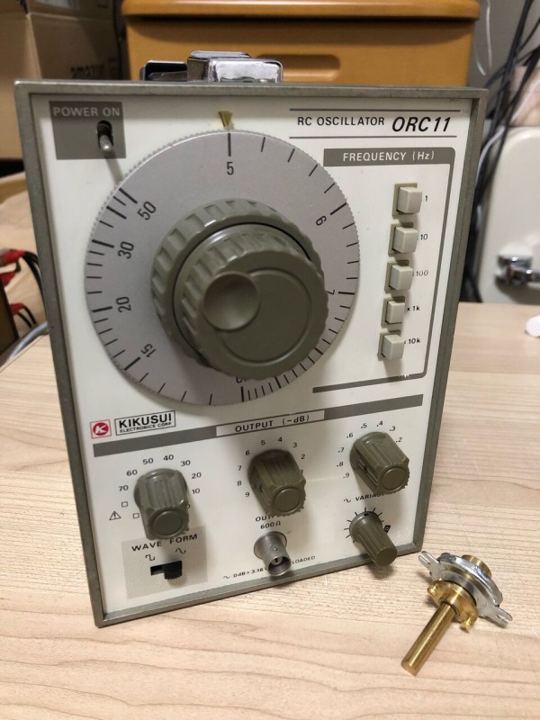 たまには測定器でもいいですか？「KIKUSUI ORC11なボールドライブ
