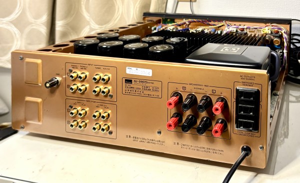 サンスイ AU-D907Gextra たまにはアンプでも良いですか？「サンスイAU-D907GExtraの軽メンテ