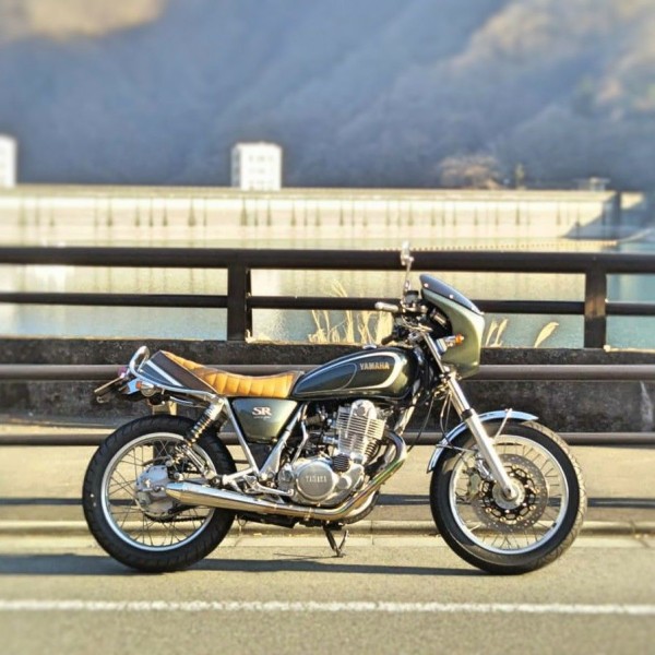 ボアエース製車高アップキット SR400fi : foxyの日常 SR400fiで