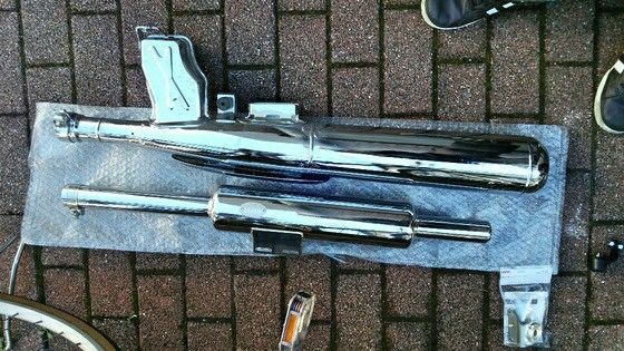 WM製キャブトンマフラー SR400fi : foxyの日常 SR400fiでトコトコ