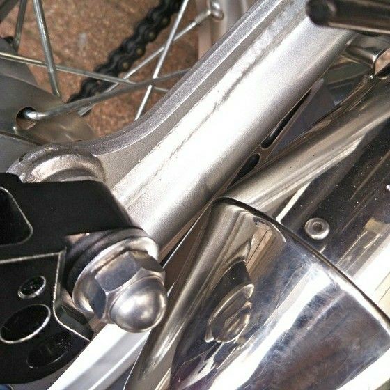 ボアエース製車高アップキット SR400fi : foxyの日常 SR400fiで