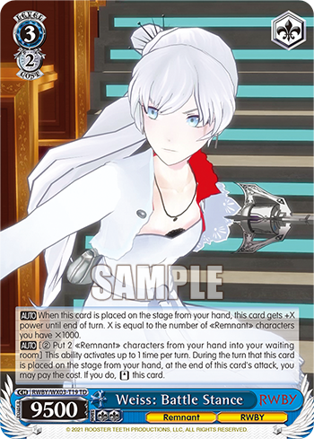 WSE- RWBY TD+(COMPLETE) : FreedomduoのCardGame<D>
