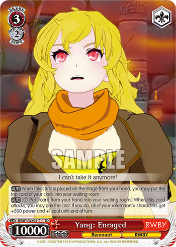 ヴァイス rwby シングル 英語 専用