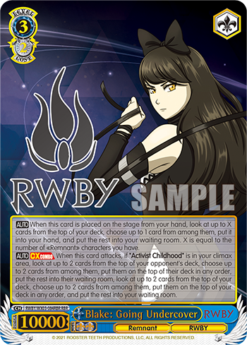 WSE- RWBY Booster(Blue) : FreedomduoのCardGame<D>