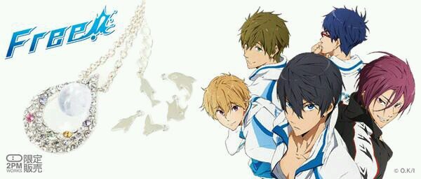 Free 2pmからお洒落なキャラモチーフのネックレス発売 Free Style Tvアニメfree まとめブログ