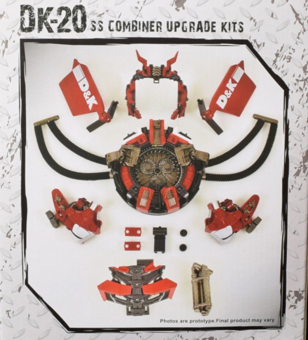 DNA Design DK-20 SS Combiner Upgrade Kits : from.おもちゃ部屋