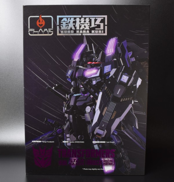 FLAMETOYS 鉄機巧 03B.TRANSFORMERS STAR SABER(Black limited