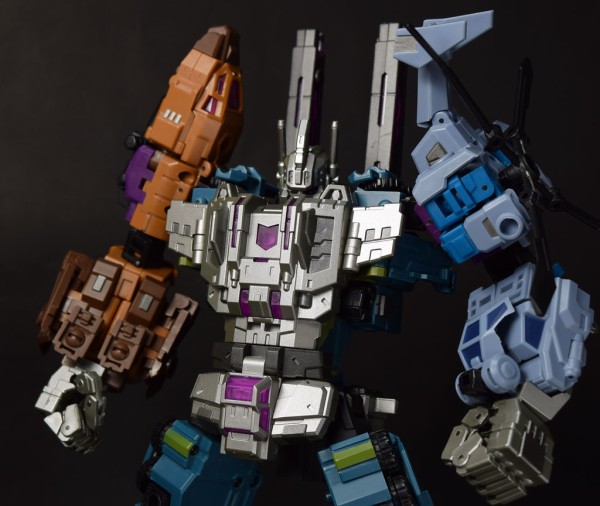 Iron Factory WAR GIANT　ブルーティカス Iron Factory War Giant A.B.C. full set not Bruticus wotafa's