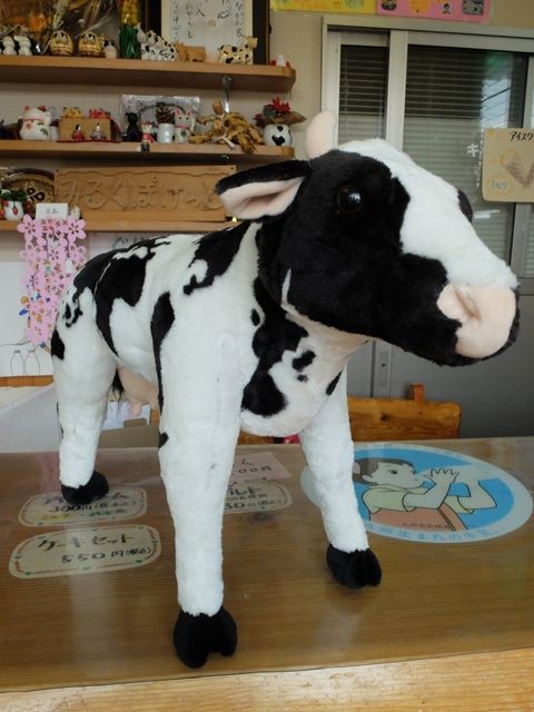 番犬ならぬ番牛になってましたw : 愛しの牛乳パック