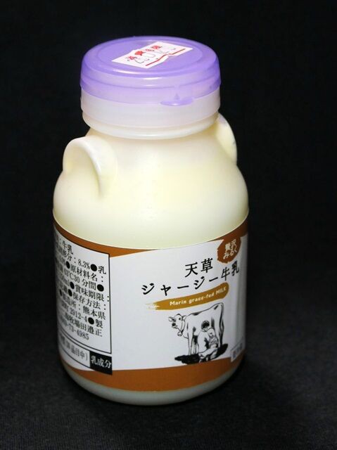 一二海牧場「天草ジャージー牛乳」24年07月 : 愛しの牛乳パック
