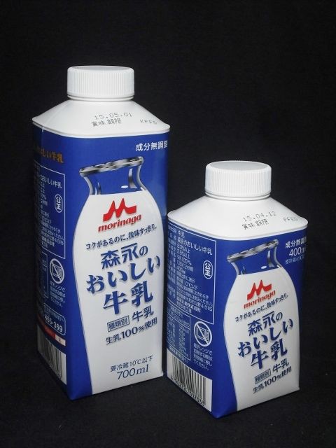 森永乳業「森永のおいしい牛乳」15年08月 : 愛しの牛乳パック