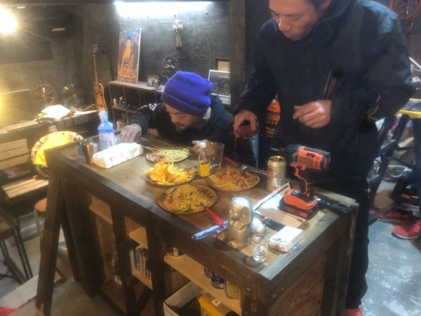 西部劇の扉の名は F T Wrecordのvibration Table計画