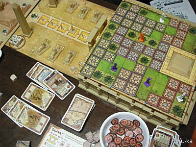クレオパトラと建築士たち : ふうかのボードゲーム日記