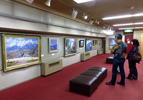 田中稔、絵画展」開催中! : フーちゃんのカメラウオッチング