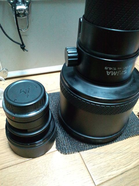 レンズよ甦れ！ SIGMA APO AF 500mm f4.5 分解清掃 | 写真を