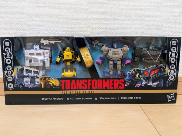 レビュー TF AGE OF THE PRIMES 4PACK ネメシスプライム : ふじの生態