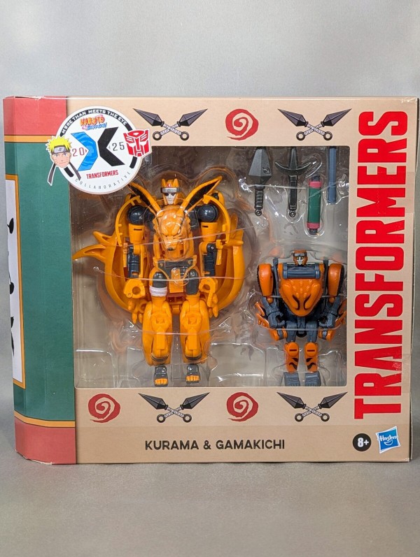 トランスフォーマーズ　NARUTO疾風伝　九喇嘛&ガマ吉 レビュー NARUTO疾風伝/トランスフォーマー 九喇嘛&ガマ吉(その2