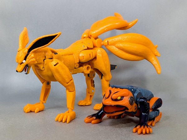 レビュー NARUTO疾風伝/トランスフォーマー 九喇嘛&ガマ吉(その1 九