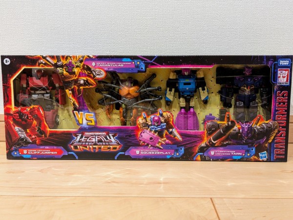 レビュー TF LEGACY UNITED VERSUS MULTIPACK プライムユニバース