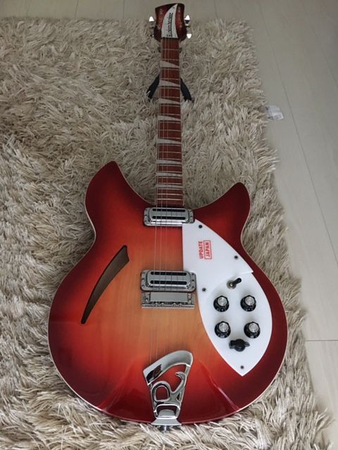 Rickenbacker 360C63の弦を交換しましたとさ : 四人冗語
