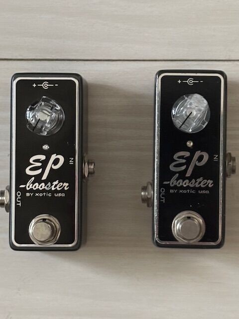 Xotic　EP-Booster 初期型 my new gear.】Xotic EP Booster 初期型（4台目