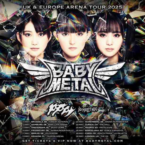 BABYMETALが2025年本当に世界征服しそうな件 : フジさんのBABYMETALブログ