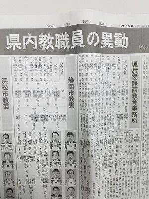 人事異動は組織のメッセージ 日刊りゅうすけ 静岡県富士宮市 人事異動は組織のメッセージ 日刊りゅうすけ 静岡県富士宮市