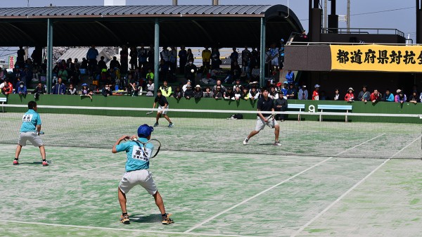 中学生たちの春の全国大会 都道府県対抗 2日目 ソフトテニス オンライン