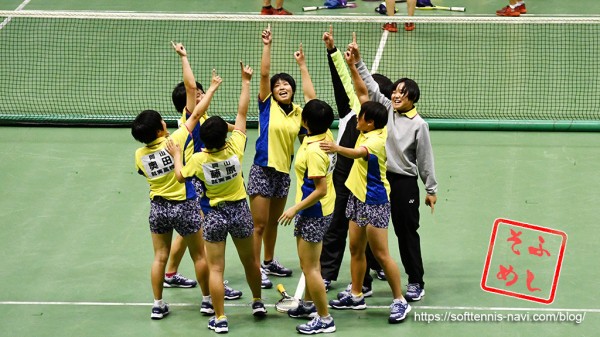 就実がアゼリアに続く2冠 全国私学女子 ソフトテニス オンライン