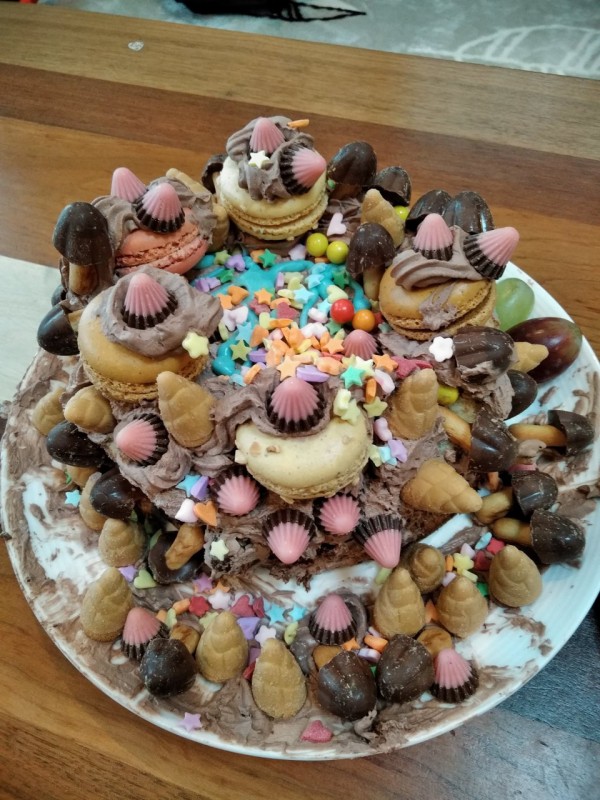 子どもの手作りクリスマスケーキがこちら 天使な小悪魔たち Powered By ライブドアブログ