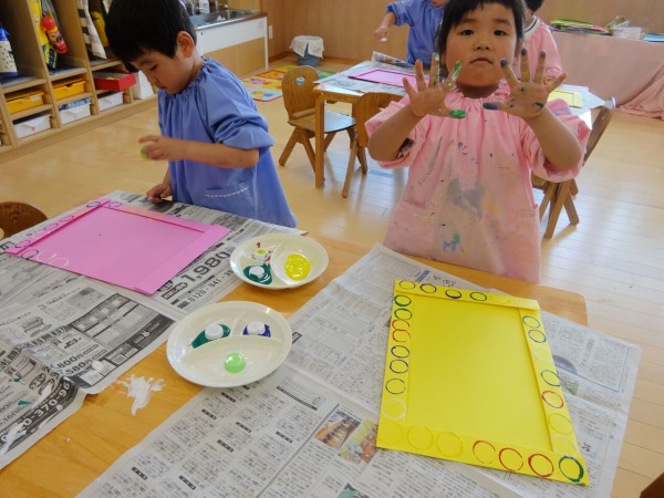 4 3歳児の室内遊び ふくの青葉幼稚園