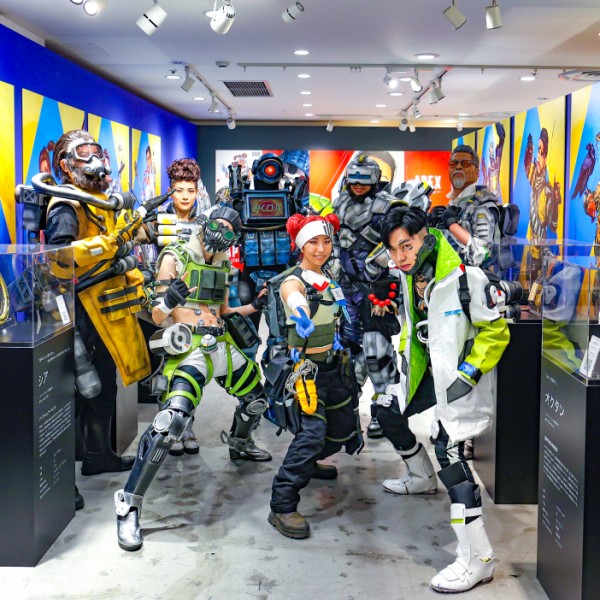 Apex Legends™ Museum + POP UP STORE」福岡パルコの取材レポート。エーペックスレジェンズのコスプレイヤー8名が集結。  : フクオカーノ！- 福岡の情報サイト