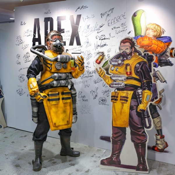 Apex Legends™ Museum + POP UP STORE」福岡パルコの取材レポート。エーペックスレジェンズのコスプレイヤー8名が集結。  : フクオカーノ！- 福岡のPRメディア