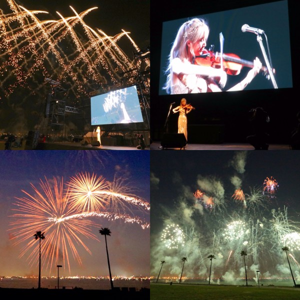 福岡 海の中道芸術花火17 でサラ オレインさんと生歌のコラボ 博多湾上で音楽とシンクロした世界最大級の1万発の花火 フクオカーノ 福岡の情報サイト