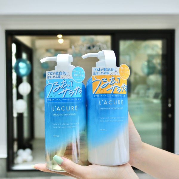 新発想シャンプー L Acure ラキュア 福岡で初のpop Up Shopレポート 水と熱の力で髪のうるおいを保つシャンプー フクオカーノ