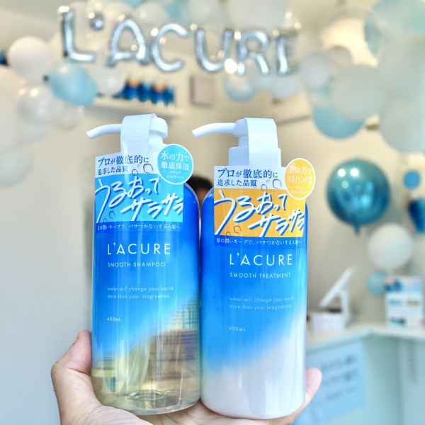 新発想シャンプー L Acure ラキュア 福岡で初のpop Up Shopレポート 水と熱の力で髪のうるおいを保つシャンプー フクオカーノ