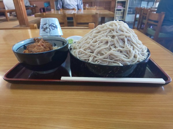 茨城県 土浦市 やぶ金 住宅街に在る人気のお蕎麦屋さん 大食いグルメなランチ