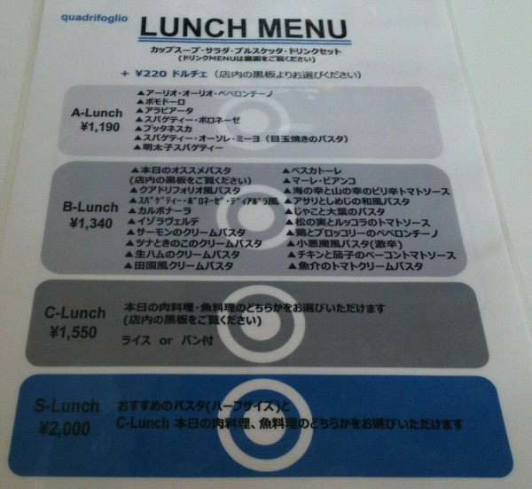 茨城県 つくば市 クアドリフォリオ つくば市の美味しいパスタ屋さんのプッタネスカです 大食いグルメなランチ