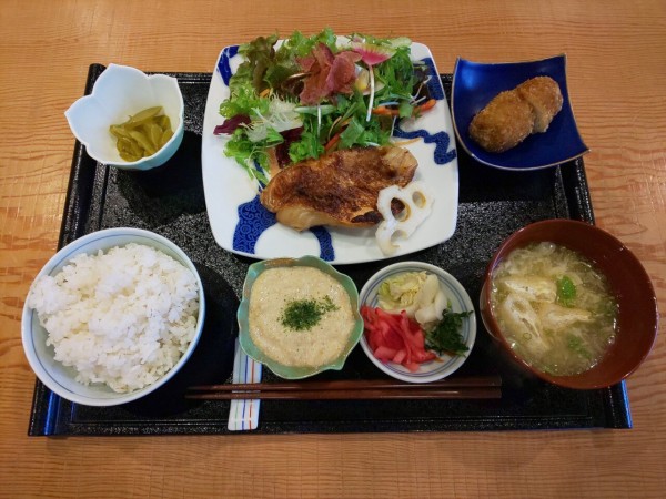 茨城県 つくば市 わ可ば セレブ達の集う和食屋さんで麦とろろご飯と赤魚の幽庵焼き 大食いグルメなランチ