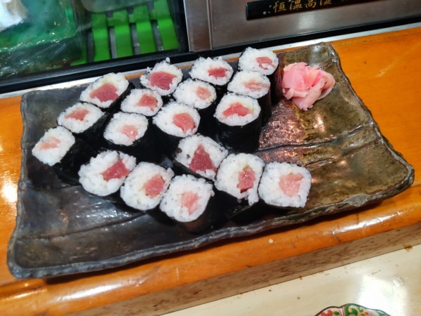 栃木県 宇都宮市 三平寿司 鉄火巻きランチが何と600円のお寿司屋さん 大食いグルメなランチ