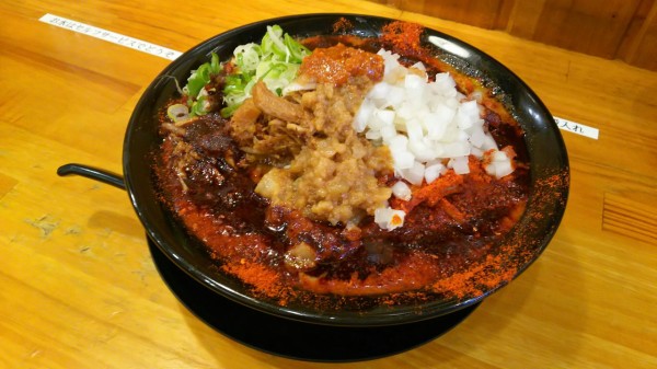 茨城県 つくば市 濃厚味噌ラーメン さごはち あつはなついから辛いもの食べよう ８ 悪魔の口づけという名の激辛濃厚味噌ラーメン 大食いグルメなランチ