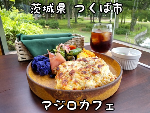 茨城県 つくば市 マジロカフェ 洞峰公園内に出来たカフェのラザニア 22年新店 大食いグルメなランチ