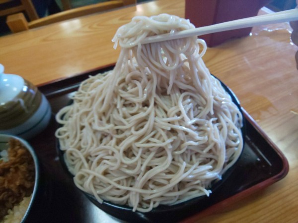 茨城県 土浦市 やぶ金 住宅街に在る人気のお蕎麦屋さん 大食いグルメなランチ