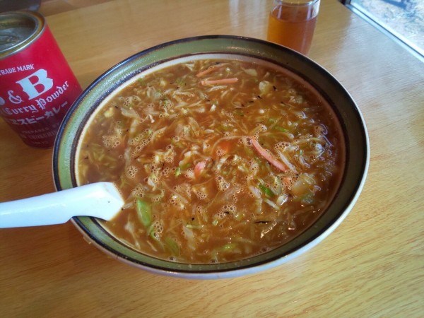 千葉県 香取市 古保利 うなぎ料理店の裏メニュー カレーソース焼きそば 大食いグルメなランチ