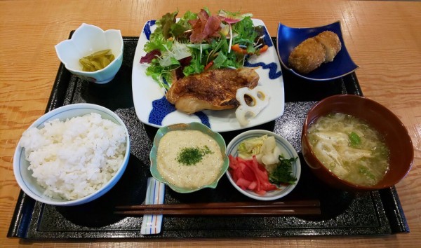 茨城県 つくば市 わ可ば セレブ達の集う和食屋さんで麦とろろご飯と赤魚の幽庵焼き 大食いグルメなランチ