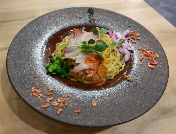 茨城県 坂東市 論露に不二 お花畑みたいで松茸の載った贅沢なラーメン 21年新店 17 大食いグルメなランチ