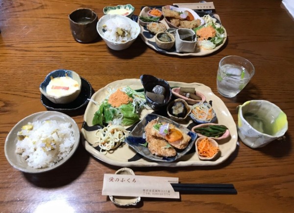 栃木県 鹿沼市 蛍のふくろ 田舎のおばあちゃん家に来たような古民家のちょこちょこ盛りランチ 大食いグルメなランチ