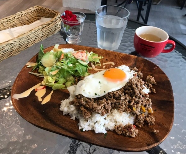 茨城県 北相馬郡利根町 隠れ家mimicafe 移転した隠れ家カフェ のガパオライス 年 新店38 大食いグルメなランチ