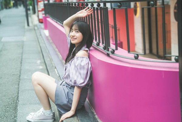 櫻坂46 村井優 月刊エンタメ2024年8月号写真撮影場所 : fumi