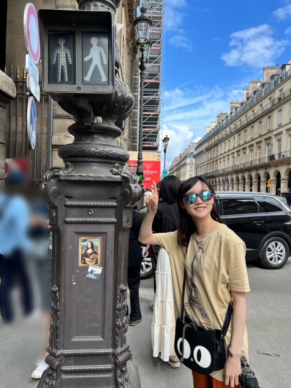 2023.07.24 櫻坂46 増本綺良 綺良_イン_Paris blog写真撮影場所